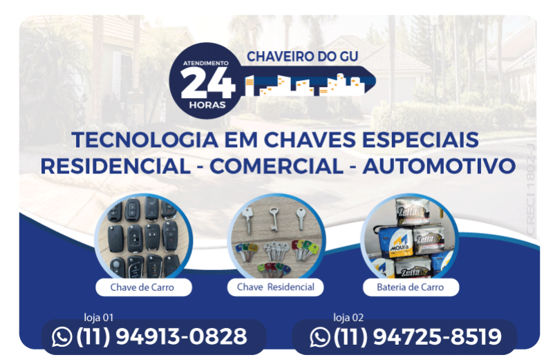 Chaveiro do Gu Bertioga SP